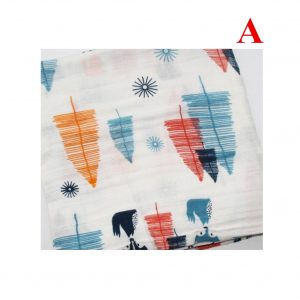 Baby Cotton 2-layer Bath Towel Newborn Towel Stroller Seat Blanket A_120*120