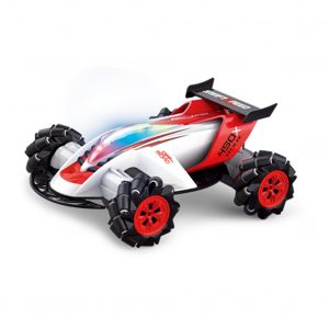 1/10 Children Toys Remote Control Car Climbing Car 360 Degree Stunt High Speed Drift Car  1/10 white (full set)