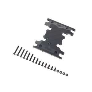 1/10 CNC Alloy Gear Box Mount Holder for 1/10 Rc Crawlers Axial SCX10 D90 D110 black