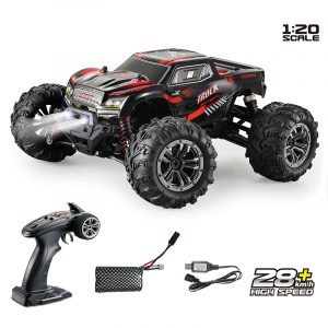 1:20 2.4G 4WD Rechargeable RTR Remote Control 28KM/H High Speed Off Road Crawling Drift RC Cars  red_1:20