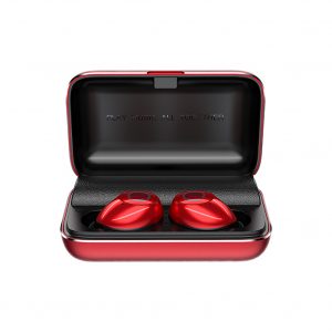 Wireless Headphone T07 Metal Wireless TWS Bluetooth Headset Red
