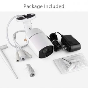 K23 Camera 1080P WiFi IP Camera Two-way Audio 2.0MP Outdoor Monitoring P2P Wireless Security Surveillance Waterproof 20m Night Vision US Plug