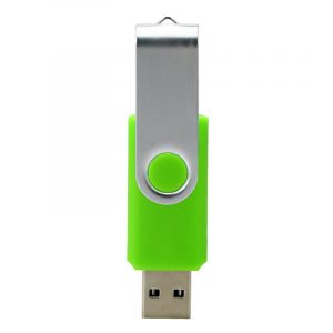 Swivel Usb 2 .0 1.0  Flash Drive Concise Portable U Disk L18 High Speed U Disk green_32G