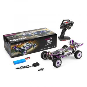 Wltoys 124019  High  Speed Rc Car  1:12 55Km/h High Speed RC Car 2.4G Metal Chassis Shock Absober Electric Rc Car Toy 124019_45.6*22.7*14.1