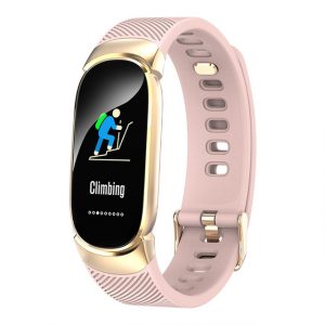 Women Smart Watch Phone Fitness Tracker for Android/iPhone/Samsung/HTC Pink