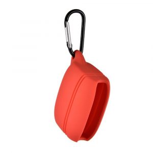 Soft Silicone Case For Jabra Elite Active 65T Sports Earbuds Storage Cover Scratchproof Shock Resistant Anti-lost Earphones Shell red