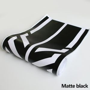Style Side Stripes Decal Stickers for Mercedes Benz W176 A Class A45 AMG  black