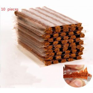 Tubeless Tire Repair Strips Stiring Glue for Tyre Puncture Emergency Car Motorcycle Bike Tyre Repairing Rubber Strips 100*6mm