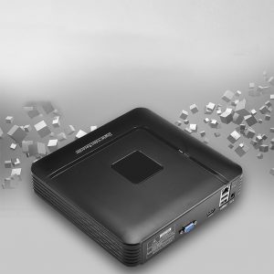 Mini 8Chanel Video Recorder ONVIF 2.0 Mobile Phone Remote Control Security CCTV for IP Camera System  black_Australian Standard