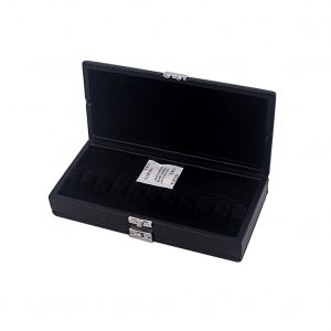 Durable Double Layer PU Leather Bassoon Reed Storage Box For Can Hold 20 Reeds