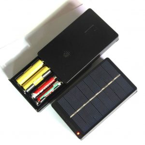1W 4V Solar Panel Mini Solar System Charger for  2*AA/AAA 1.2V Battery Charger 4V