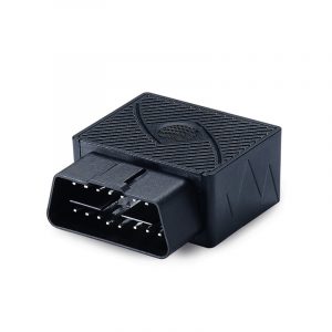 OBD II GPS Tracker 16PIN OBD Plug Play Car GSM OBD2 Tracking Device GPS Locator OBDII with Online Software IOS Andriod APP black