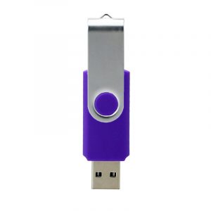 Swivel Usb 2 .0 1.0  Flash Drive Concise Portable U Disk L18 High Speed U Disk Navy blue_8G