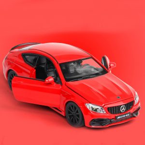 1:32 Alloy Car Model Vehicle Model Simulation Family Car Model Car Ornaments red