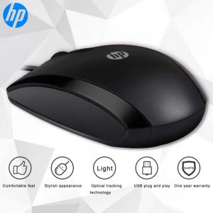 HP X500 Computer Controller Wireless Led Illuminated Gaming Mouse black