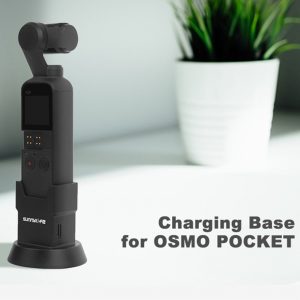 Sunnylife for DJI OSMO Pocket Charging Base Adapter black