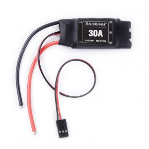 XXD 30A 2-4S ESC Brushless Motor Speed Controller RC BEC ESC T-rex 450 V2 Helicopter Boat for FPV F450 Mini Quadcopter Drone Golden plug