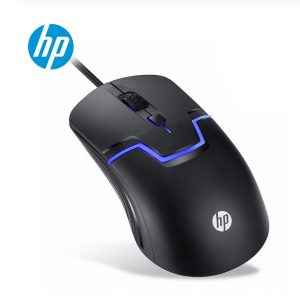 HP M100 Computer Controller Seven-color Led Illuminated Gaming Mouse black