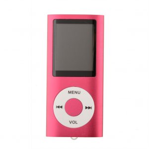1.8 Inch Screen MP4 Video Radio Music Movie Player SD/TF Card MP4 Player  red_1.8 inches
