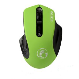 USB Wireless Mouse Optical Silent Mouse 2.4G Computer Mice Mini Ergonomic Mouse Wireless For Laptop PC green