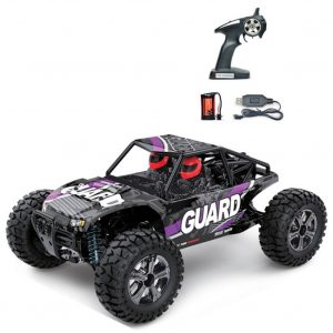 1/14 Electric 2.4GHZ BG1520 4 Wheels Drive Metal Differential Straight Bridge Remote Control Car Toy purple