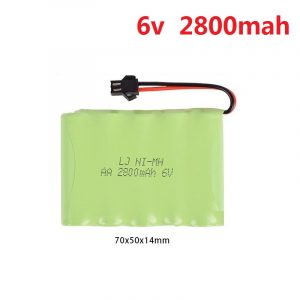 4.8V 700mah/1800mah/2800mah M-Style AA NI-MH Rechargeable Battery for Electric Toys/RC Car/RC Truck/RC Boat  2800mah