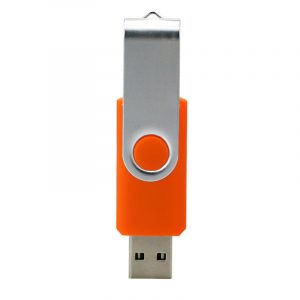 Swivel Usb 2 .0 1.0  Flash Drive Concise Portable U Disk L18 High Speed U Disk Orange_64G
