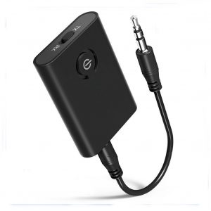 Bluetooth 5.0 Audio Receiver Transmitter Mini Stereo Bluetooth Car Kit Wireless Adapter black