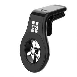Magnetic Car Phone Holder Air Outlet Vent Mobile Phone Bracket Stand with Aromatherapy black