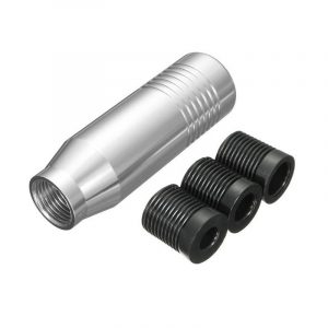 Universal Car Manual Gear Shift Knob Stick Manual Transmission Gearstick Lever Shifter Knob Silver