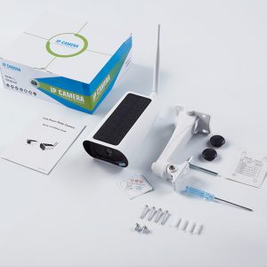 K55A 1080P Solar WiFi IP Camera IR 2-Way Audio IP66 Waterproof 2MP HD Security Surveillance Camera Support Cloud Storage UK Plug