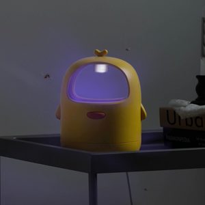 Mosquito Killer Mute Portable Electric Household Photocatalyst Lamp Pest Control Insect Killer yellow