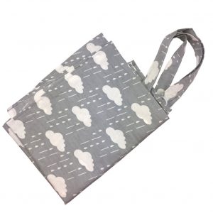 Woman Breastfeeding Cover Privacy Blanket Shawl for Outdoor  Clouds_One size