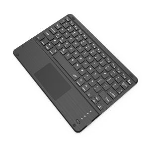 Tablet Wireless Keyboard Bluetooth Keyboard for IOS requires a version of IOS13 or above black