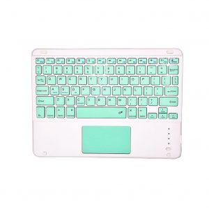 Tablet Wireless Keyboard Bluetooth Keyboard for IOS requires a version of IOS13 or above green
