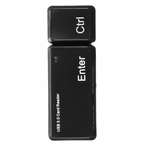 All In 1 Multi Aluminium USB 3.0 Card Reader High Speed Adapter black