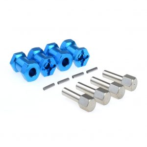 12MM Longer Combiner for Rc Car CC01 AXIAL AX10 SCX10 Upgrade Parts blue
