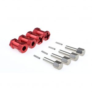 12MM Longer Combiner for Rc Car CC01 AXIAL AX10 SCX10 Upgrade Parts red