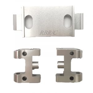 WPL D12 Simulate Metal Upper Arms for Drift RC Car DIY Model Toy Accessaries Silver_1:16