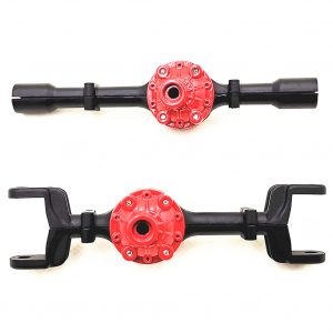 WPL/MN Metal Front and Rear Axle Housing for WPL B14 B16K B24 B36 C14 C24 MN90 MN91 RC Car Parts Black axle housing