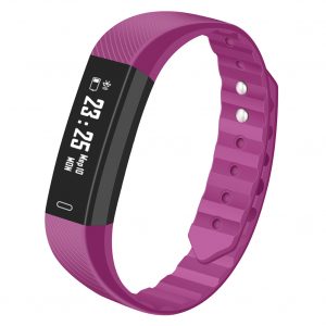 Bluetooth Smartwatch Sport Fitness Heart Rate Monitor Step for Exercise Smartwatch Waterproof purple