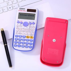 Portable Scientific Calculator Stationery School Office Tool for Student Orange