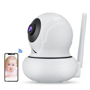 WANSCAM K21 HD 1080P Wireless WIFI 3X Zoom Smart Camera Face Tracking Camcorder Home Camera EU plug
