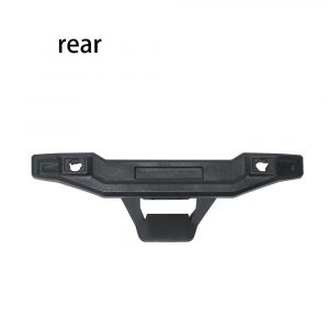 Xinlehong RC Car front Rear Bumper Protector 9125 1/10 High Speed Vehicle Parts No.25-SJ04/25-SJ05 black_Rear bumper