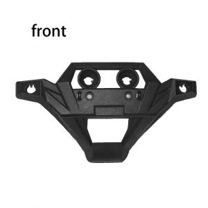 Xinlehong RC Car front Rear Bumper Protector 9125 1/10 High Speed Vehicle Parts No.25-SJ04/25-SJ05 black_Front bumper