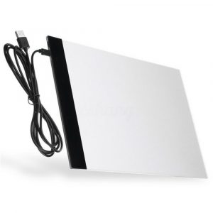 Digital Graphics Tablet A3 A4 A5 for Drawing Sign Display Panel Luminous Stencil Graphic Artist Drawing Board Light 3-speed adjustment