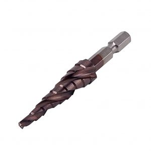 Guitar Repairing Tool Nickel Color Twist Drill Bit 4-12mm High Speed Steel Brown
