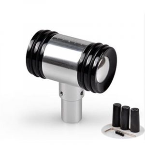 Universal Aircraft Modified Gear Head Shift Knob for Manual Shift Lever Stick  silver