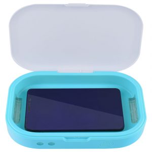 Mini Sterilizer Disinfection Manicure UV LED Disinfector Box blue