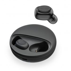 YH03 Bluetooth V5.0 Both Ears Mini Wireless Headset black